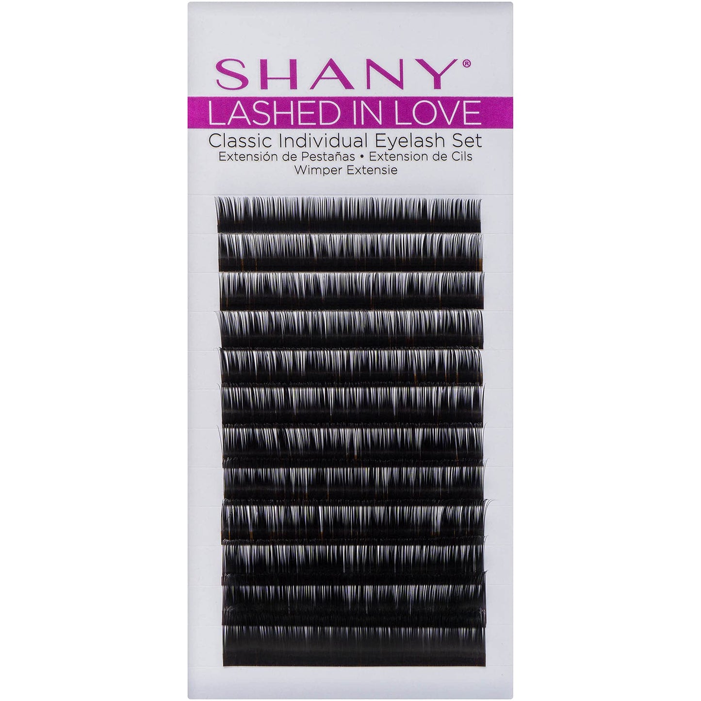 SHANY Cosmetics Shany Lashed In Love Colorful Individual Eyelash Set - Individual 3d Voluminous & Weightless Faux Mink Lash Extensions - Multi-color Beauty & Personal Care SHANY