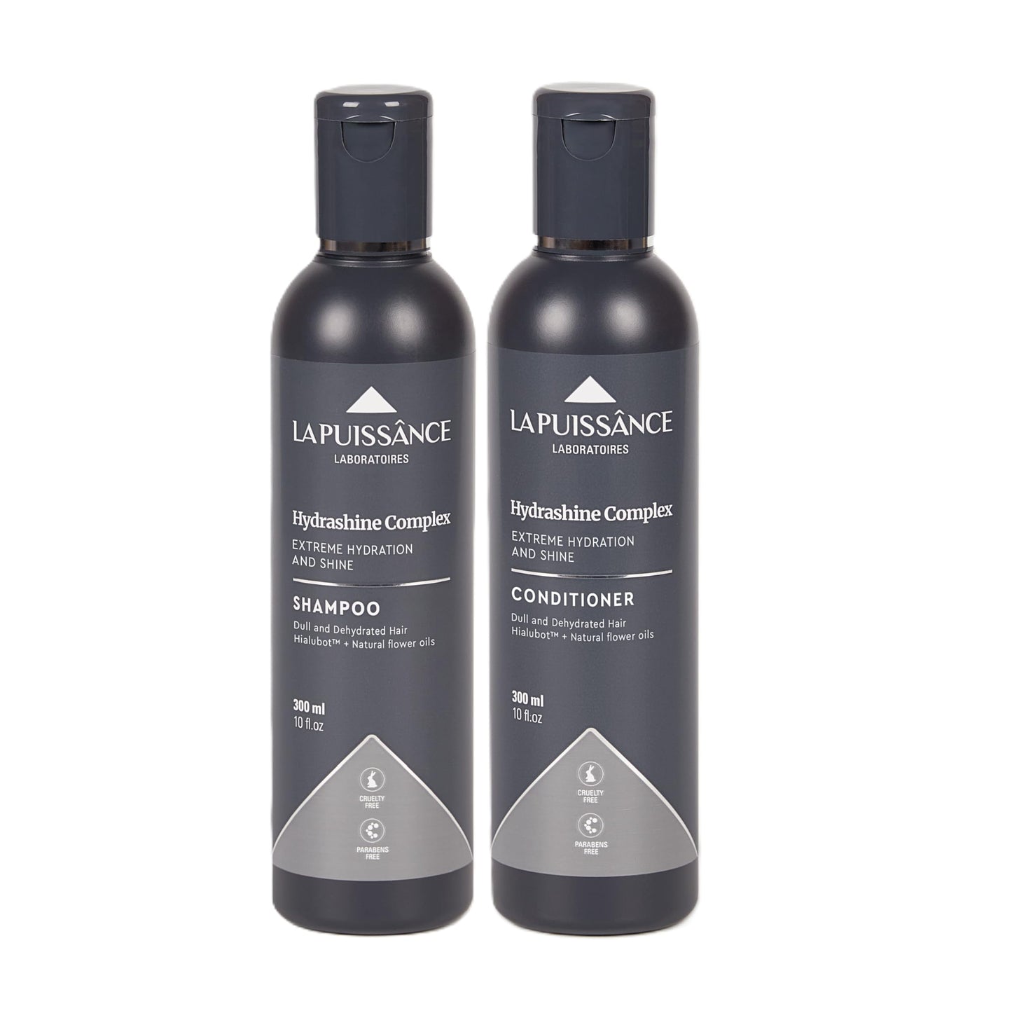 LA PUISSANCE Hydrashine Complex Shampoo and Conditioner Set, Hialubot™, for Dry and Dull Hair, 10 fl oz Each Beauty & Personal Care LA PUISSANCE