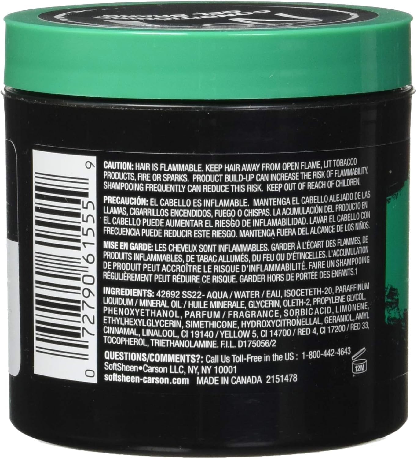 SoftSheen Carson Let's Jam Regular Hold Shining & Conditioning Gel Beauty & Personal Care Lets Jam