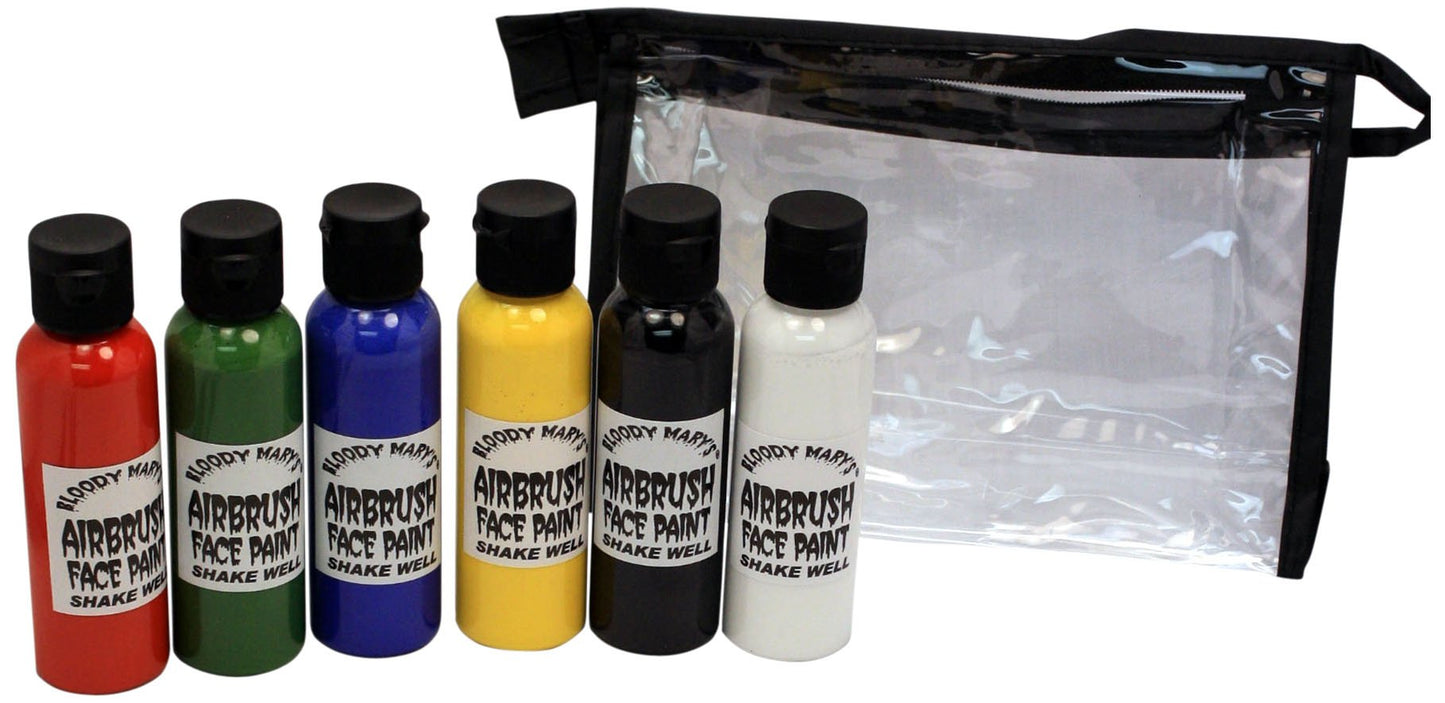 Bloody Mary Professional 6 Color Airbrush Paint Kit by Bloody Mary Beauty & Personal Care Bloody Mary