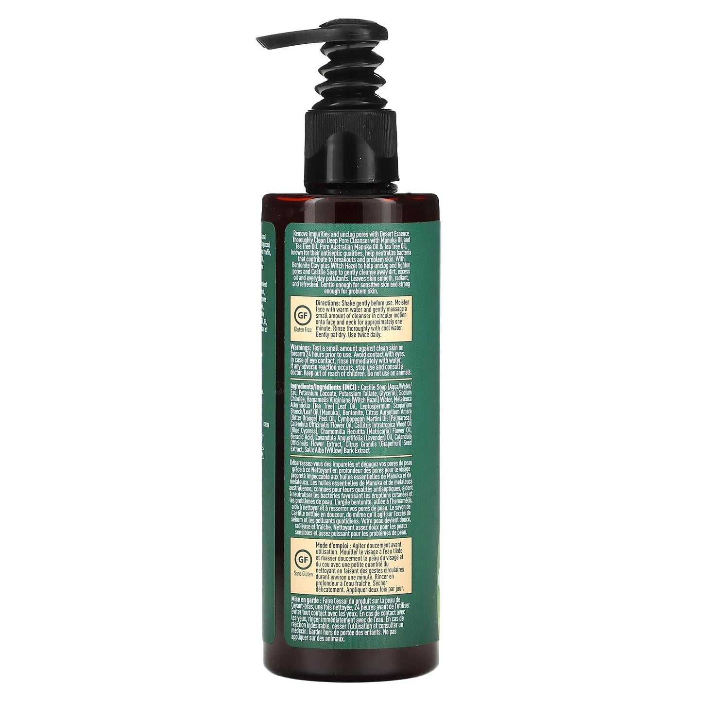 Desert Essence DEEP PORE CLEANSER Beauty & Personal Care Desert Essence