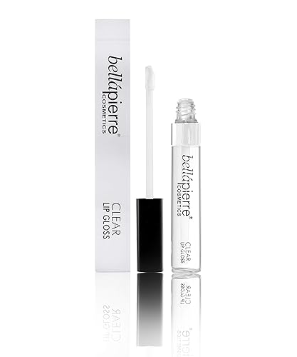bellapierre Clear Lip Gloss | 100% Natural Formulation | Non-Toxic and Paraben Free | Long Lasting & Nourishing - Clear Beauty & Personal Care bellapierre