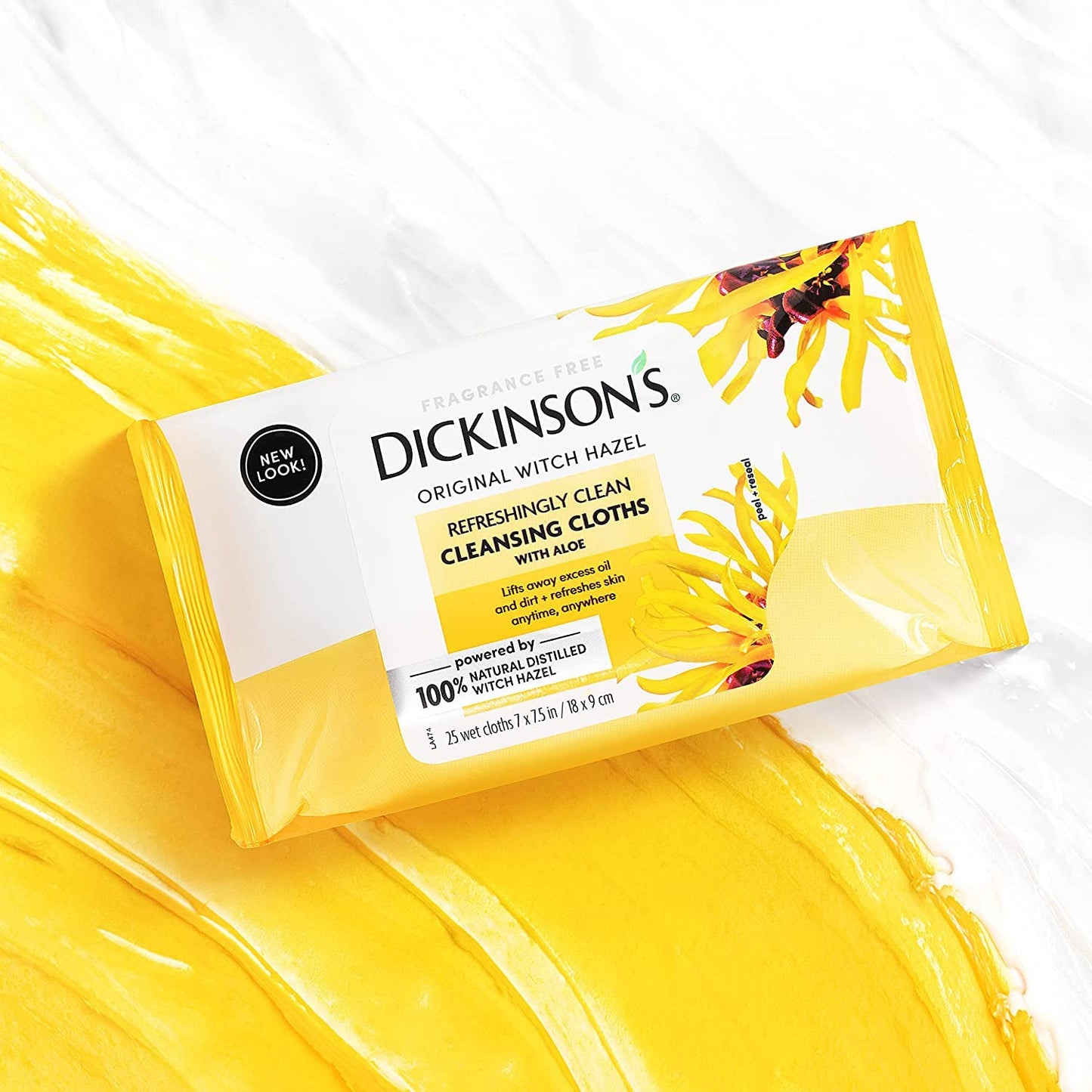 Witch Hazel Cleansing Clo Size 25ct Dickinson'T Original Witch Hazel Cleansing Cloths 25ct (Pack of 3) Beauty & Personal Care Dickinson's
