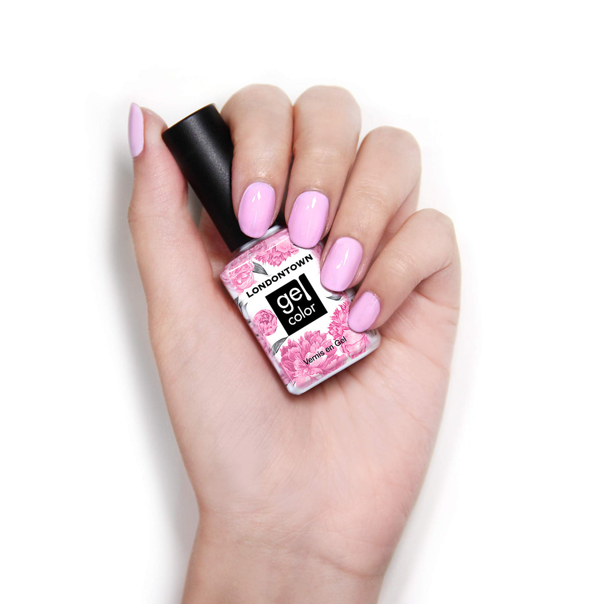LONDONTOWN UV Gel Nail Polish, Pink Shades, Lemonade Pop