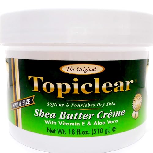 Topiclear Shea Butter Creme with Vitamin E & Aloe Vera 18 oz Beauty & Personal Care Topiclear