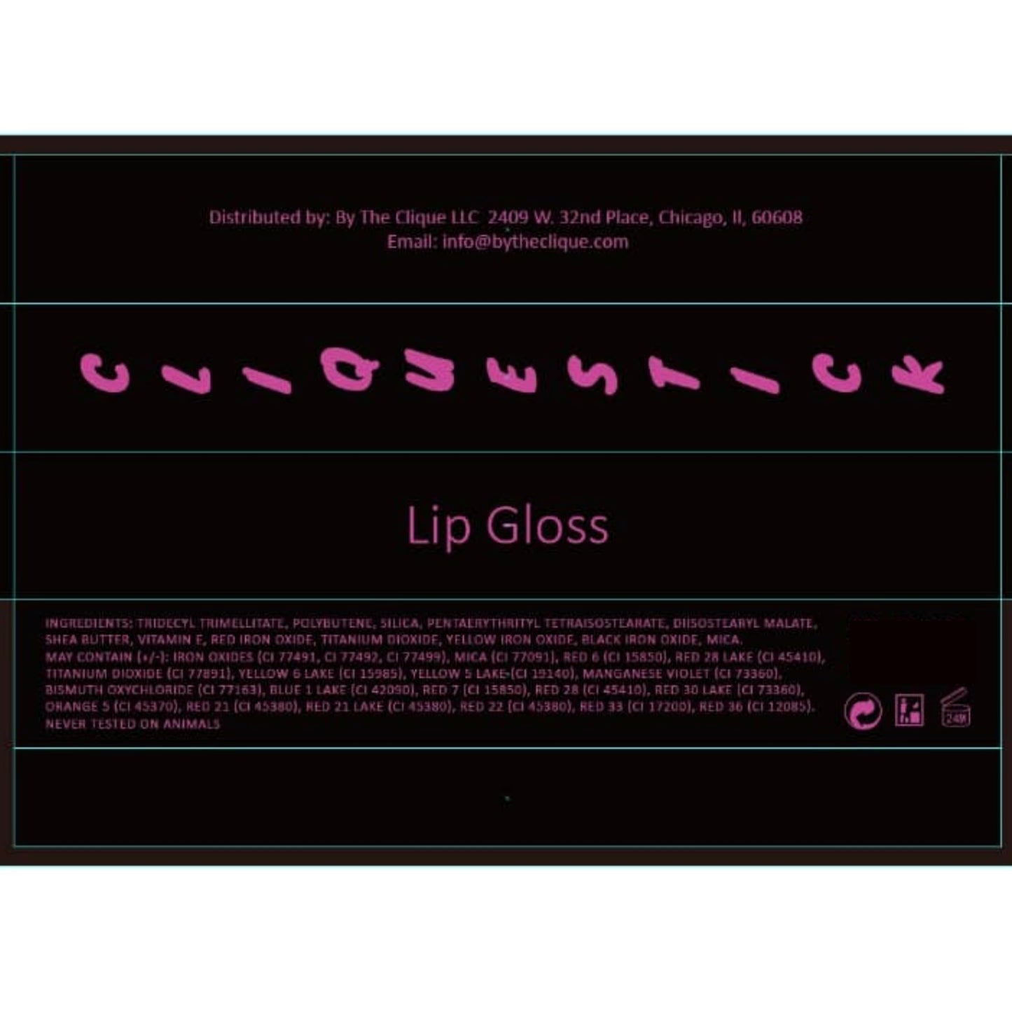 By The Clique Premium Pink Lip Gloss | Blushing Bride… Beauty & Personal Care By The Clique