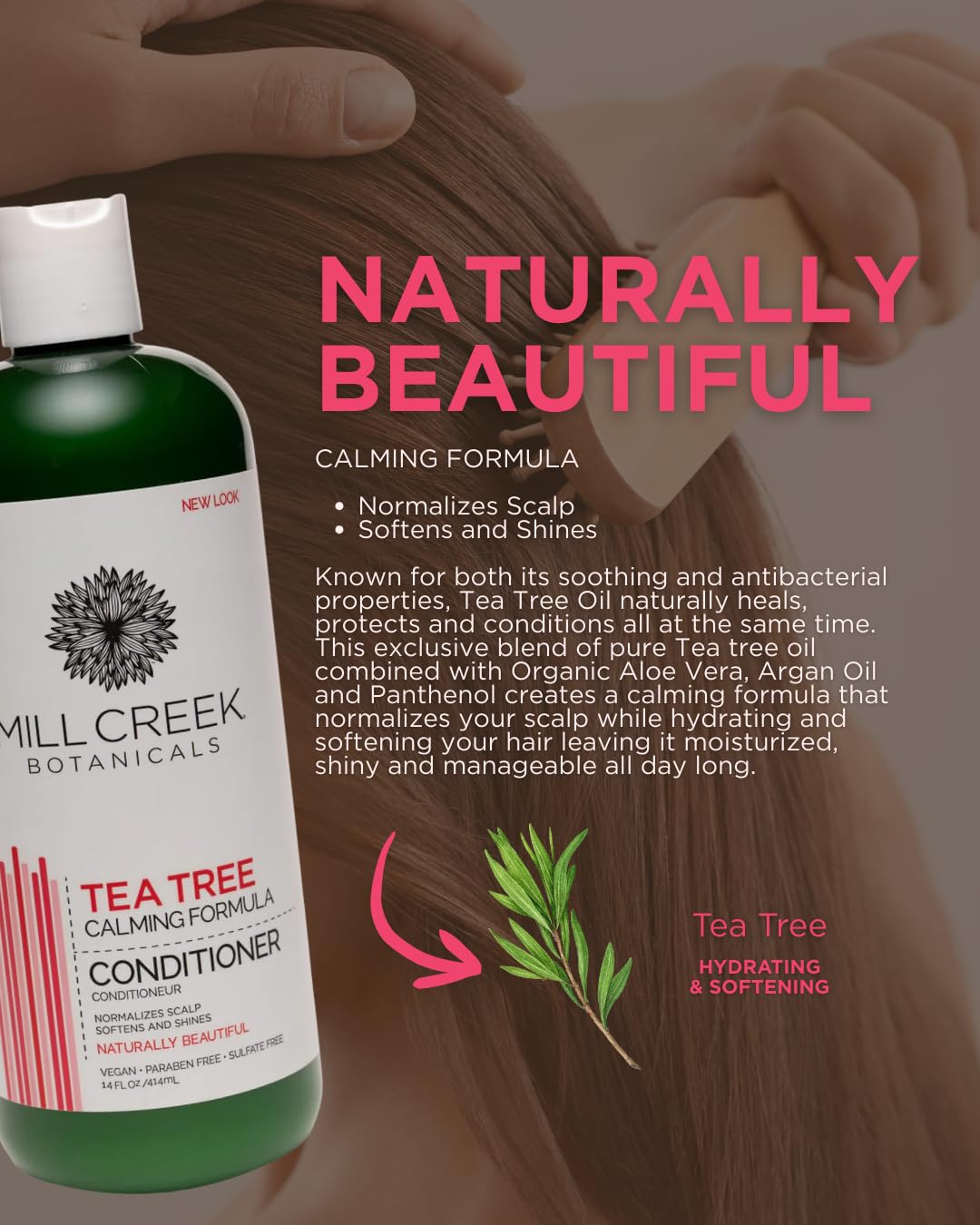 Mill Creek Tea Tree Conditioner (Natural & Organic!) - 14 fl. oz. Beauty & Personal Care Mill Creek