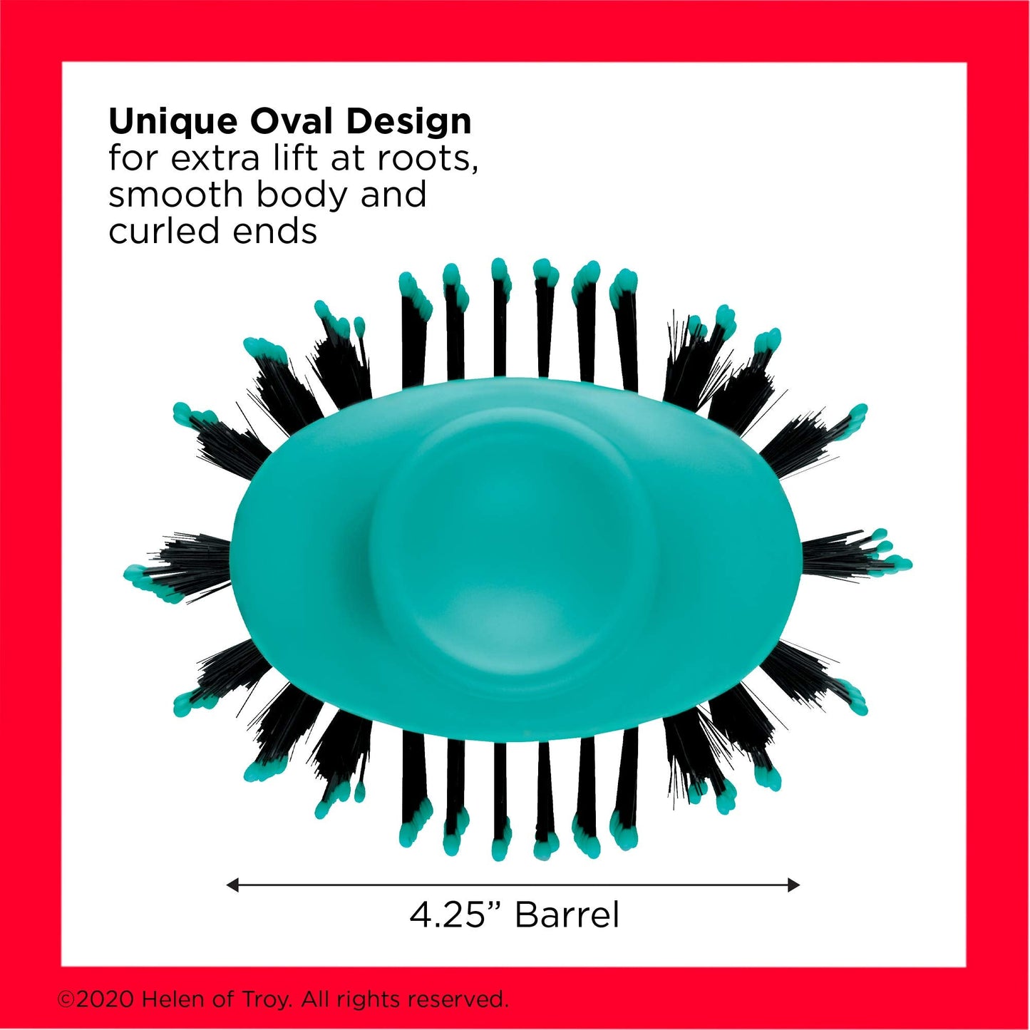 REVLON One Step Hair Dryer And Volumizer Hot Air Brush, Turquoise Volumizer, 1 Count Beauty & Personal Care REVLON