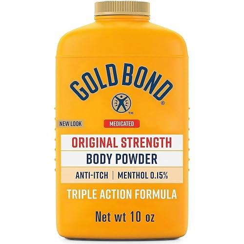 Gold Bond Med Pwdr Size 10z Gold Bond Medicated Powder Triple Action Relief Beauty & Personal Care Gold Bond