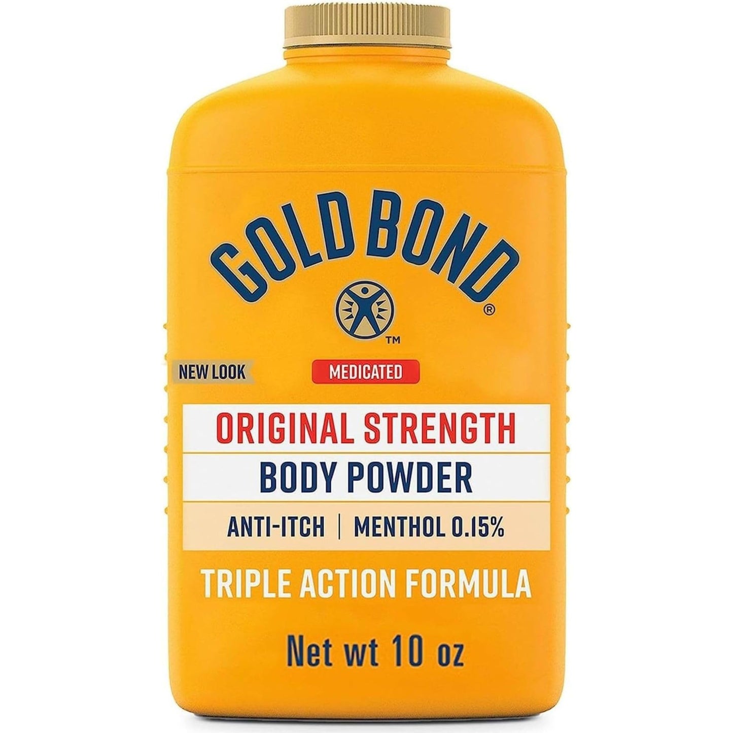 Gold Bond Med Pwdr Size 10z Gold Bond Medicated Powder Triple Action Relief Beauty & Personal Care Gold Bond