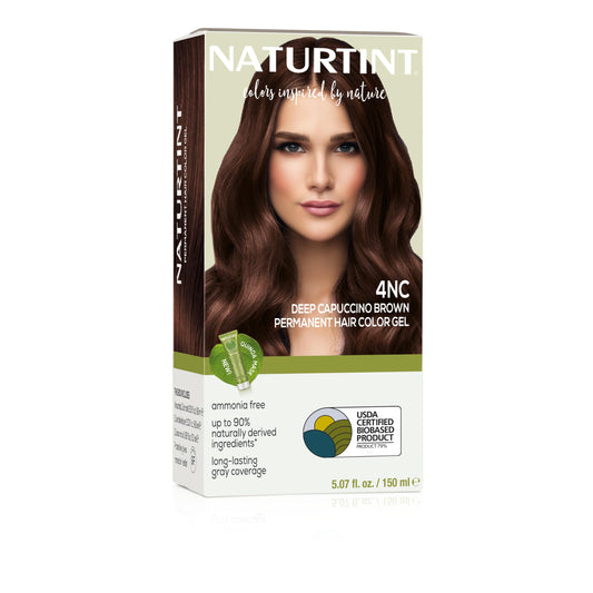 Naturtint 4NC Deep Cappuccino Permanent Hair Color (Pack of 1), Ammonia Free, Vegan, Cruelty Free, up to 100% Gray Coverage, Long Lasting Results Beauty & Personal Care Naturtint