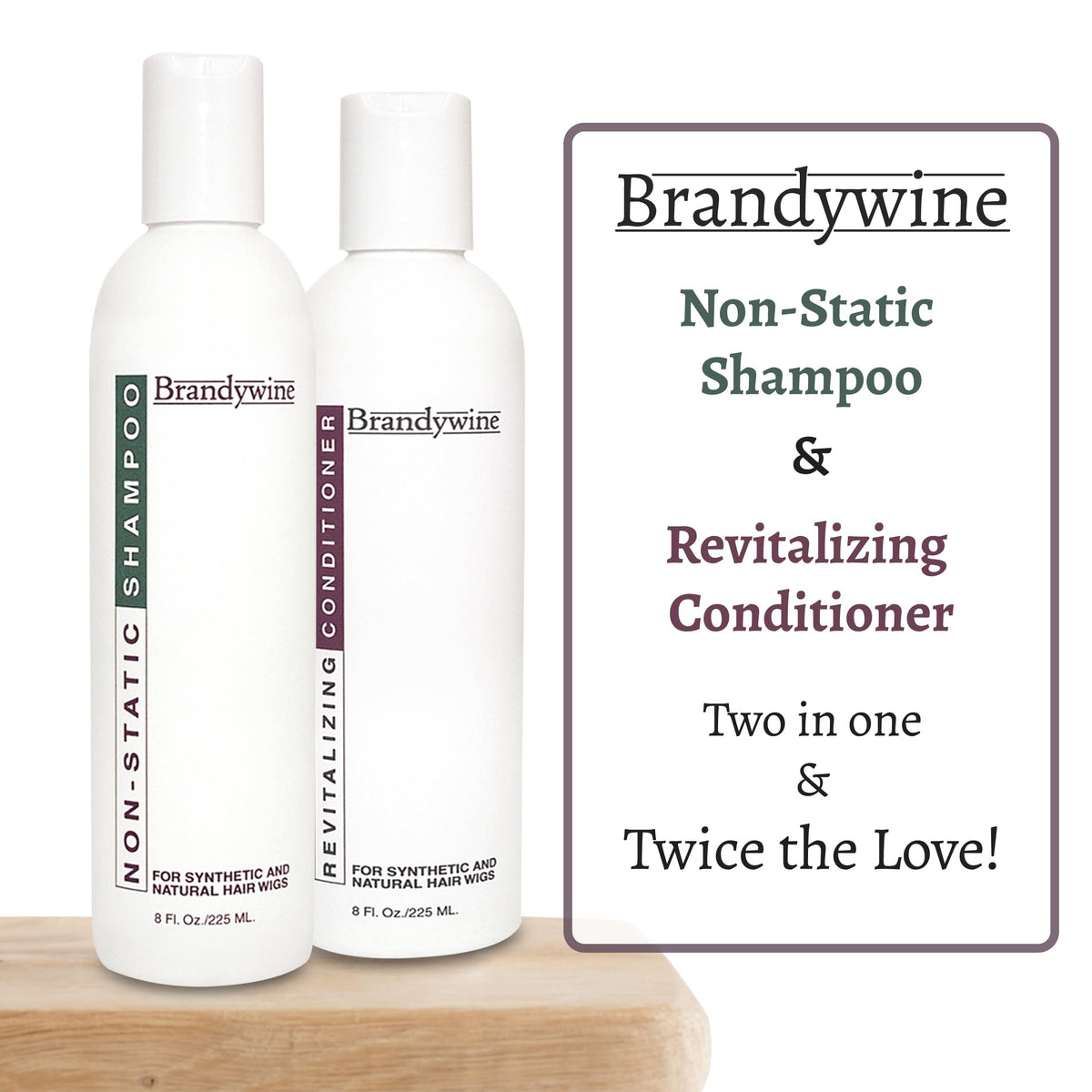 Anti Static Shampoo & Revitalizing Conditioner 8 Ounce, Value Pack Bundle 2 items Beauty & Personal Care Brandywine