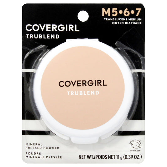 Covergirl Trublend Pressed Powder, 004 Translucent Medium , 0.39 Ounce (Pack of 1) Beauty & Personal Care COVERGIRL