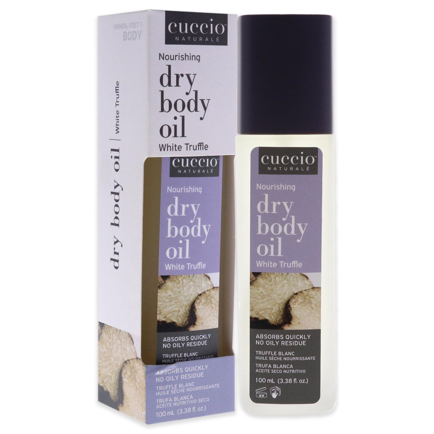 C U C C I O Nourishing Dry Body Oil - White Truffle Naturale for Unisex - 3.38 oz Oil Beauty & Personal Care C U C C I O