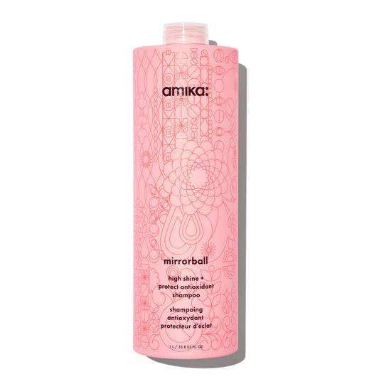 amika Mirrorball High Shine + Protect Antioxidant Shampoo, 1000ml Beauty & Personal Care Amika
