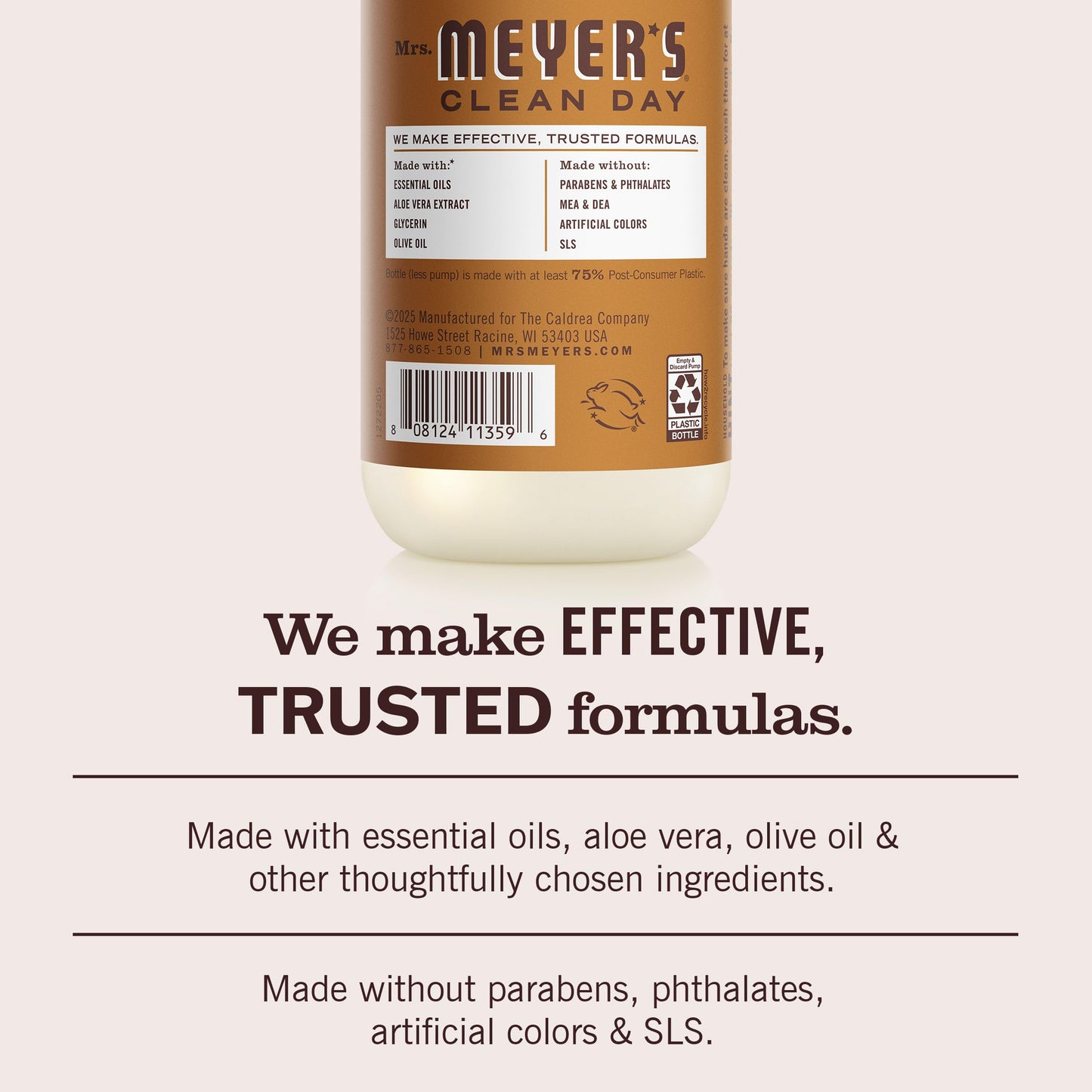 MRS. MEYER'S CLEAN DAY Hand Soap, Acorn Spice Scent, 12.5 Fl Oz Bottle Beauty & Personal Care Mrs. MEYER'S