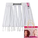 Octocurl Heatless Curls Headband - Hair Curlers to Sleep In - Heatless Curlers for Medium Length Hair (Microfiber - White) Beauty & Personal Care Octocurl
