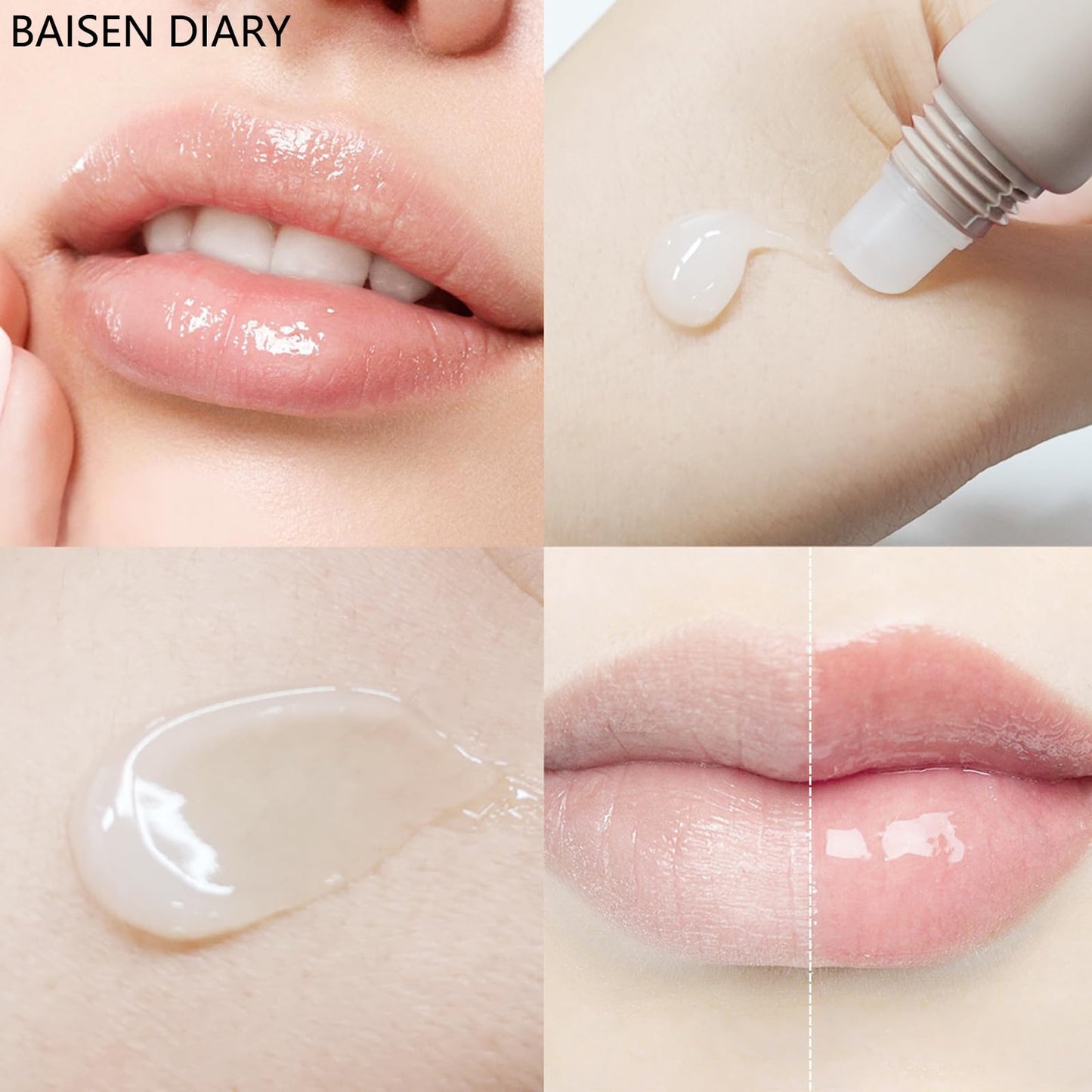 BAISEN DIARY Summer Special Lip Butter Balm - Ultra-Hydrating, Nourishing Lip Care with Natural Ingredients, Shea Butter & Olive Butter, Soothes Beauty and Personal Care BAISEN DIARY