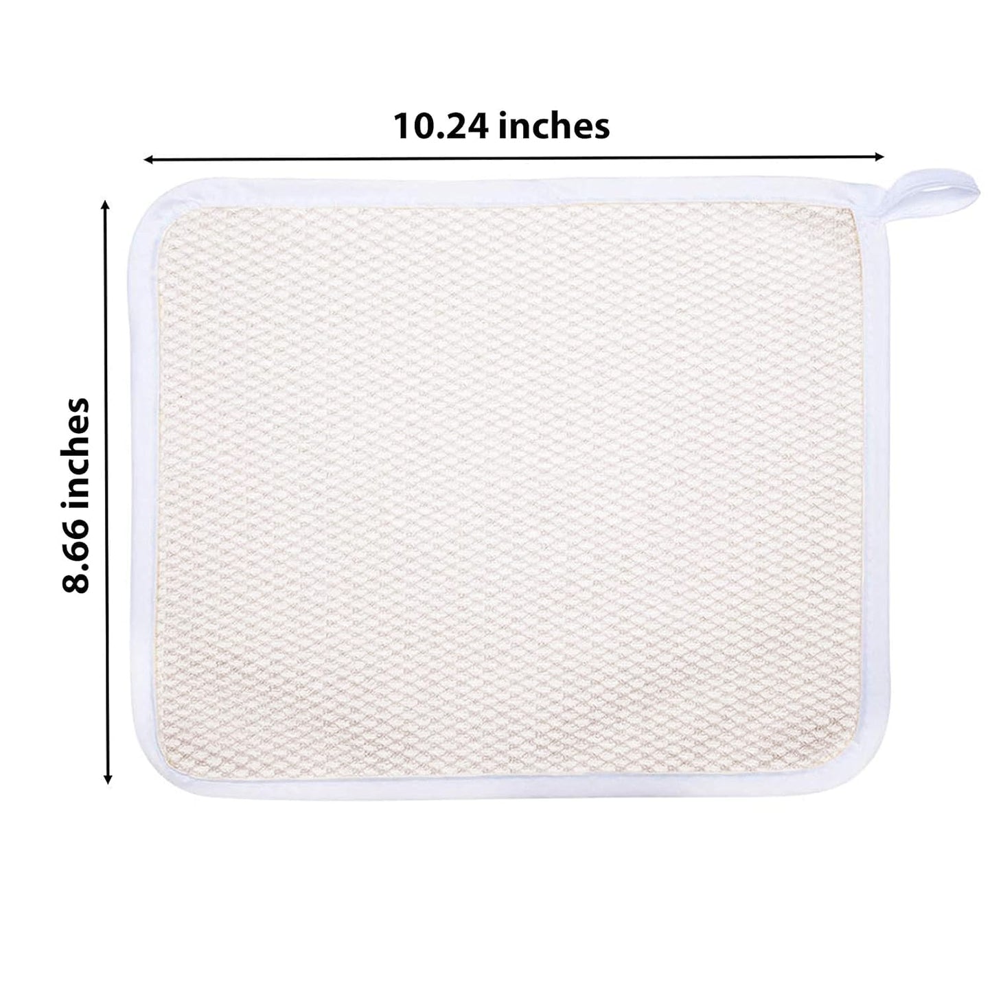 PARADISO Evriholder Soft-Weave Exfoliating Wash Cloths Dual-Textured for Face and Body, Pack of 3, White Beauty & Personal Care Evriholder