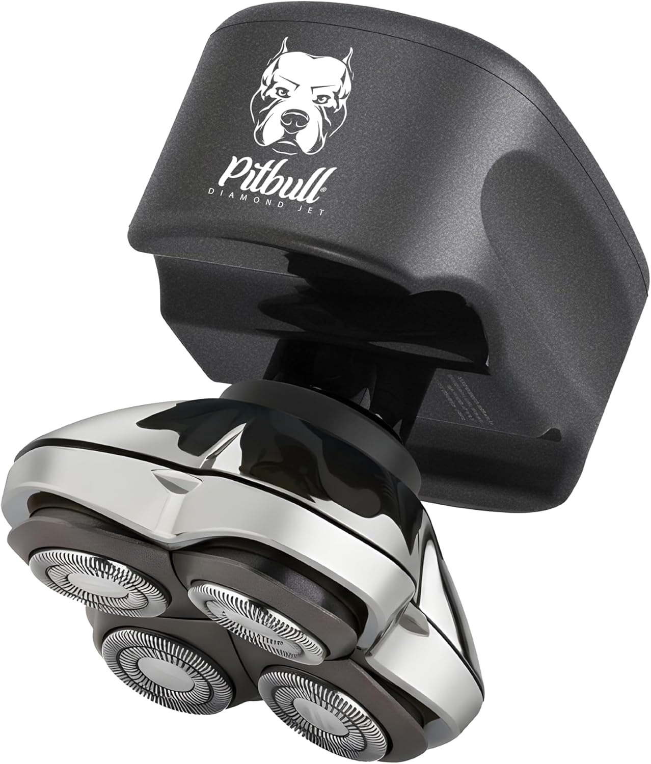 Skull Shaver Pitbull Diamond Jet - Cordless Electric Head Shaver with Turbo Mode, Wet & Dry Use (IPX7 Rating) - 120 Min Cordless Use - with PRO Beauty and Personal Care Skull Shaver