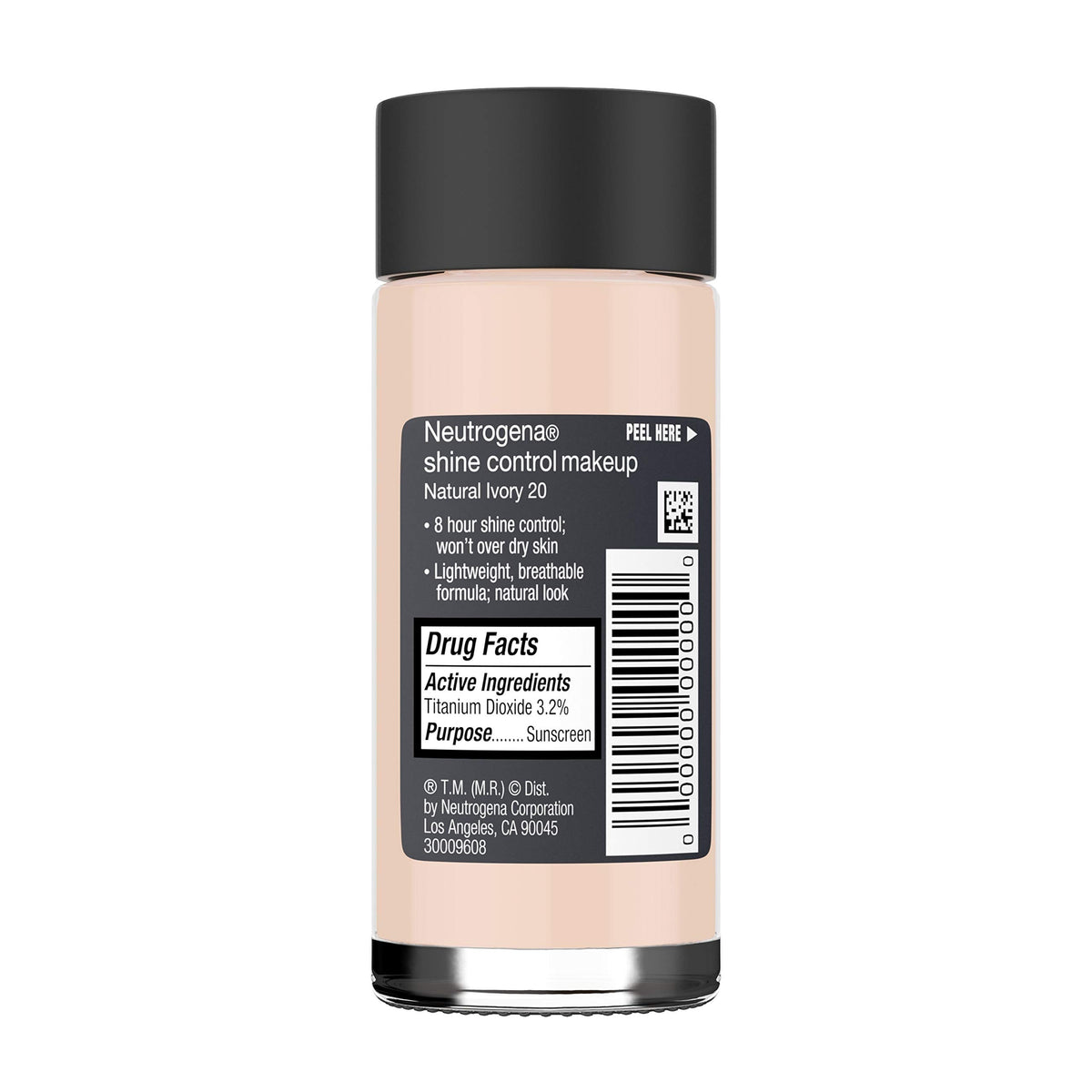 Neutrogena Shine Control Liquid Makeup Broad Spectrum Spf 20, Natural Ivory 20, 1 Oz. Beauty & Personal Care Neutrogena