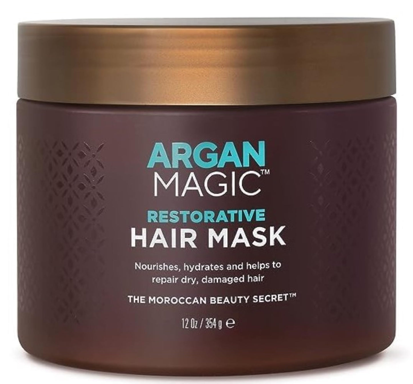 Argan Magic Restorative Hair Mask - Protein Rich Conditioning Hair Mask that Hydrates, Restores And Repairs Damaged Hair | Made in USA, Paraben Free Beauty & Personal Care Argan Magic