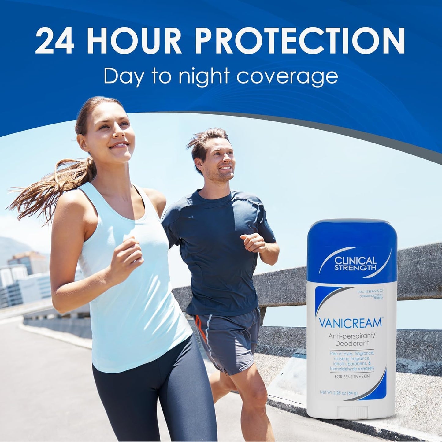Vanicream Anti-Perspirant Deodorant Clinical Strength Sensitive Skin - 2.25 oz, Pack of 5 Beauty and Personal Care Vanicream