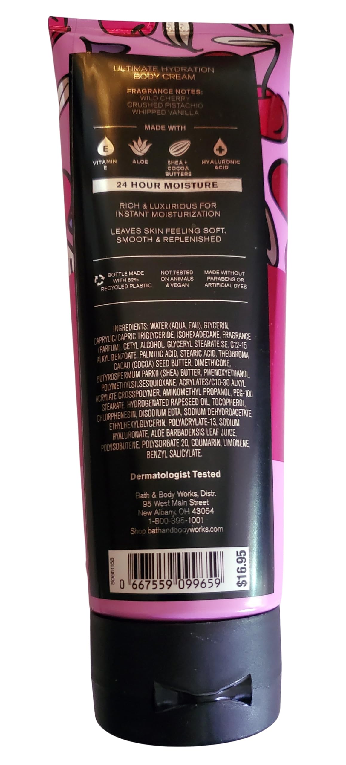 Bath & Body Works Sweetheart Cherry Ultimate Hydration Body Cream 8 Ounces Beauty & Personal Care Bath & Body Works