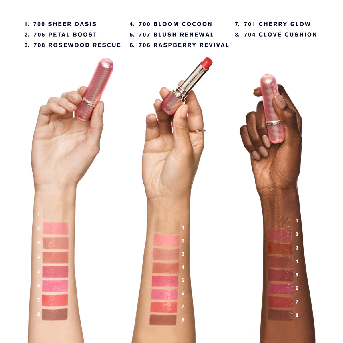 Estée Lauder Futurist HydraPlump Tinted Lip Balm | Includes Hyaluronic Acid + pH-Adaptive Color | Hydrates, Strengthens Lip Barrier, 706 Raspberry Beauty & Personal Care Estée Lauder