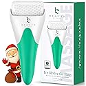 Ice Roller for Face - Smoothes Fine Lines & Wrinkles, Stocking Stuffers, Face & Eye Roller for Puffy Eyes, Skin Care Massager, Beauty Gift That Helps Beauty & Personal Care Beauty by Earth