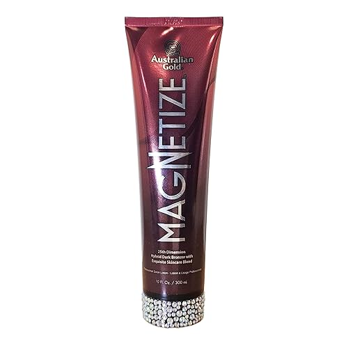 Australian Gold Magnetize 25th Dimension Hybrid Bronzer Tanning Lotion, 10 fl. oz, Red Beauty & Personal Care Australian Gold