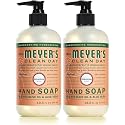 MRS. MEYER'S CLEAN DAY Hand Soap, Geranium, Made with Essential Oils, 12.5 oz- Pack of 2 Beauty & Personal Care Mrs. MEYER'S