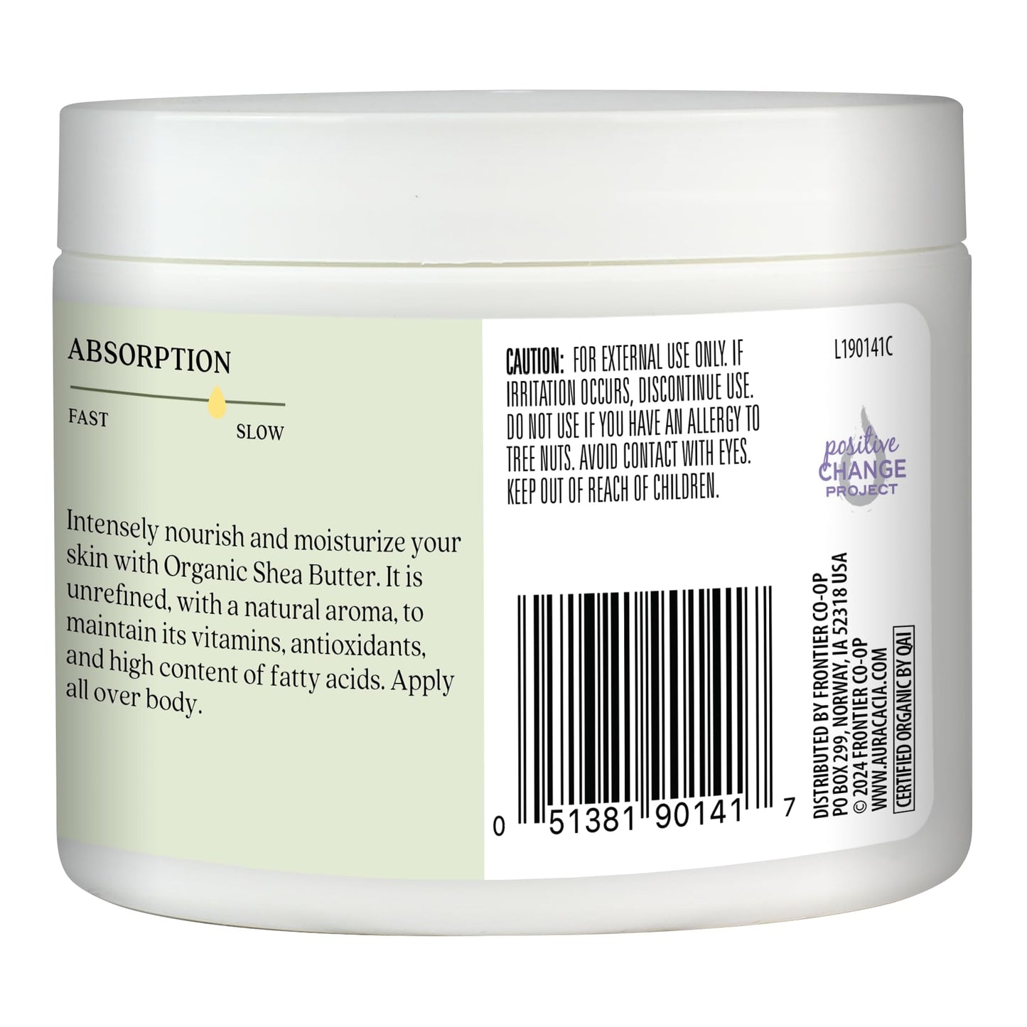 Aura Cacia Organic Shea Butter | Unrefined Body Care | 3.25 oz. Beauty & Personal Care Aura Cacia