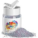 MARBLERS Holographic Glitter [Holo Fairy Powder] 1.5oz (42g) | Fine | Non-Toxic, Vegan, Cruelty-Free | Face, Body, Eyeshadow, Hair, Festival, Party Beauty & Personal Care MARBLERS
