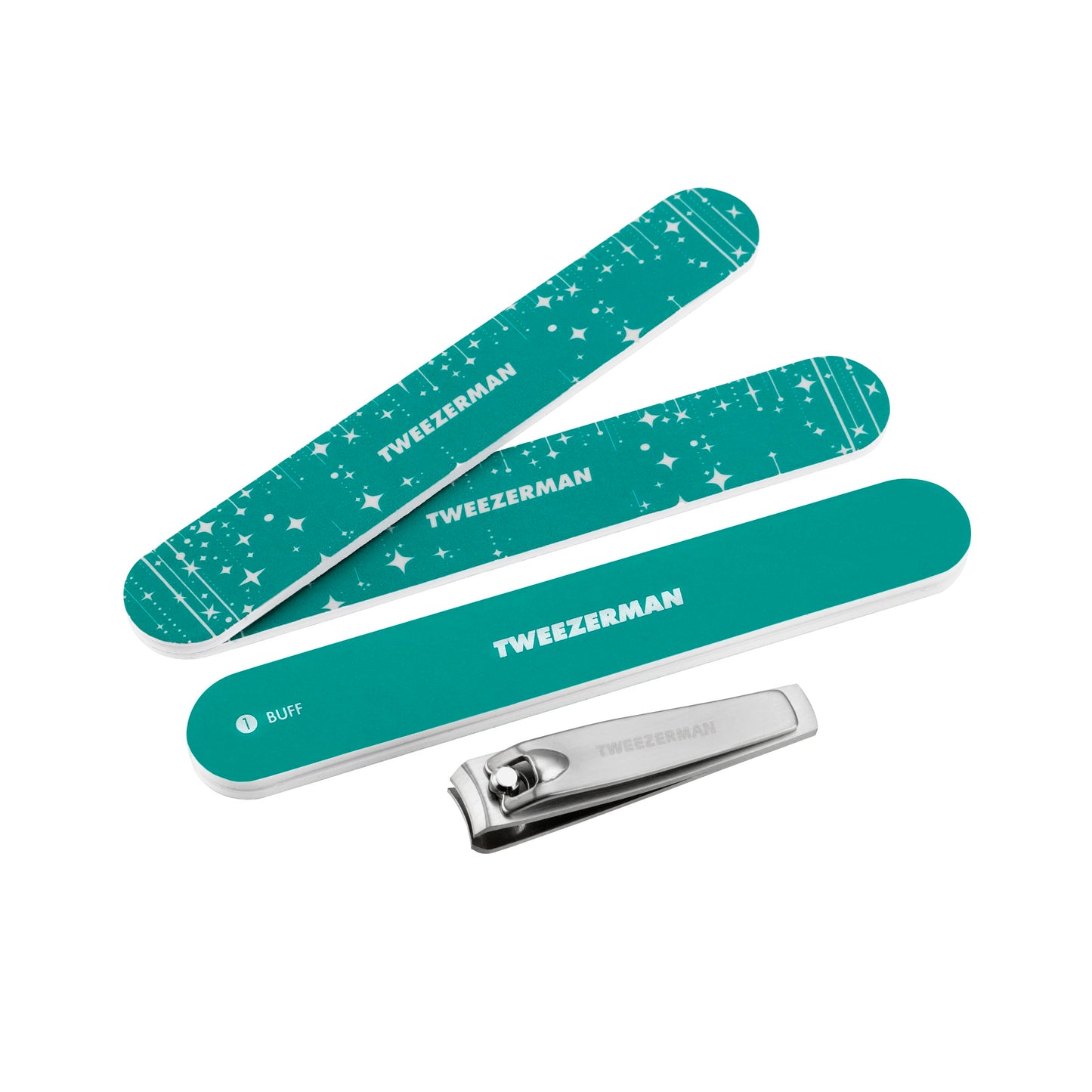 Tweezerman Majestic Turquoise Manicure Set Beauty & Personal Care Tweezerman
