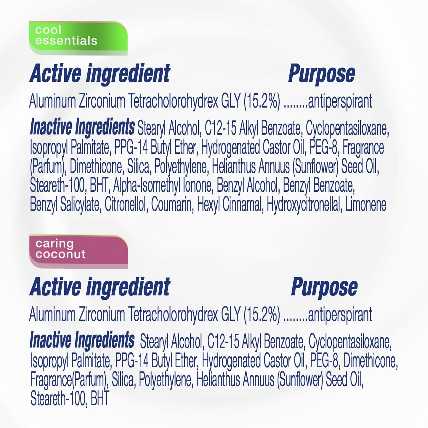 Dove Deodorant for Women Variety 4-Pack - Caring Coconut + Cool Essentials, Advanced Care Antiperspirant Deodorants, 48H Protection, 1.6 Oz Ea Beauty and Personal Care Dove