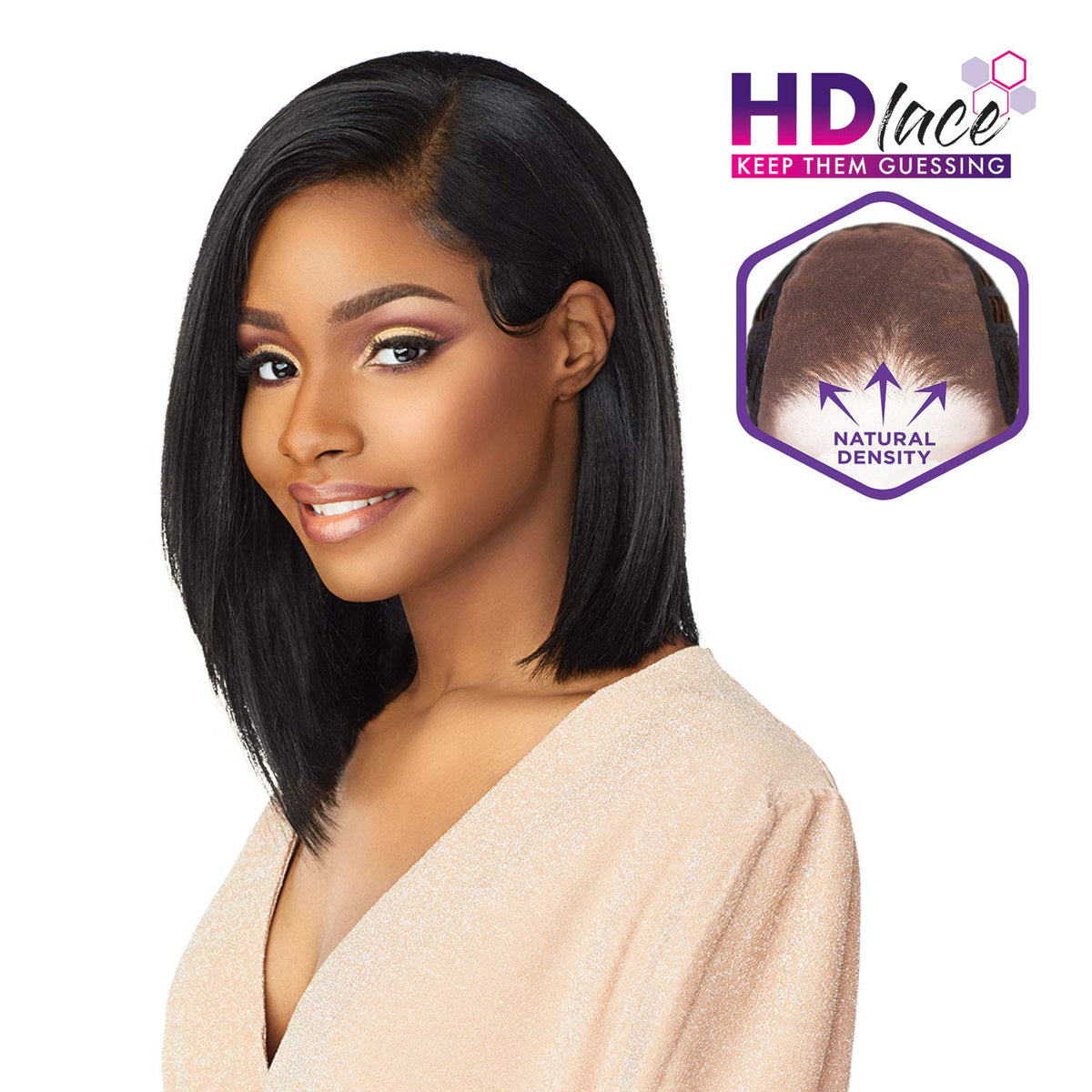 Sensationnel What Lace 13x6 Wig-Tyrina, MP/ROSEGOLD