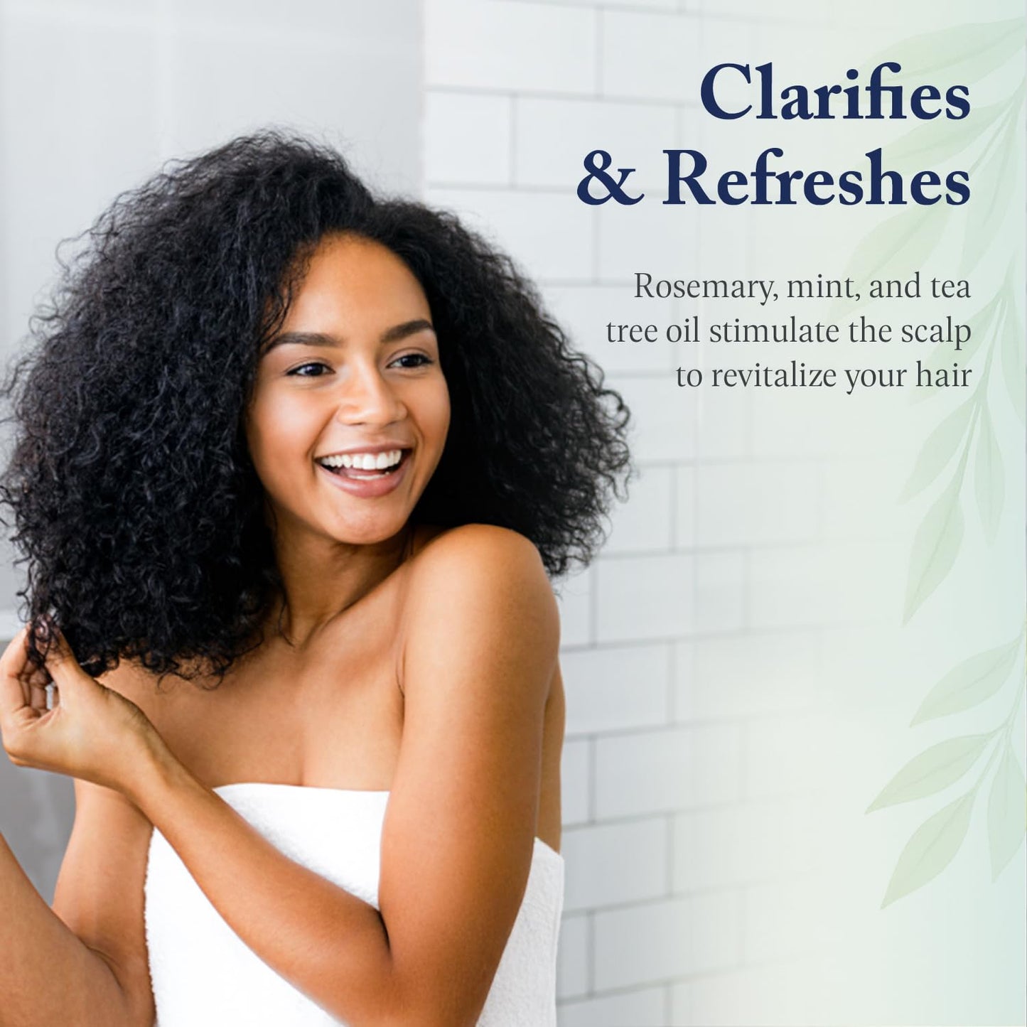 Beauty Without Cruelty Shampoo and Conditioner Set, Clarifying Rosemary Mint Tea Tree - Aromatherapy Hair & Scalp Treatment, SLS-Free, Vegan-Friendly Beauty & Personal Care Beauty Without Cruelty
