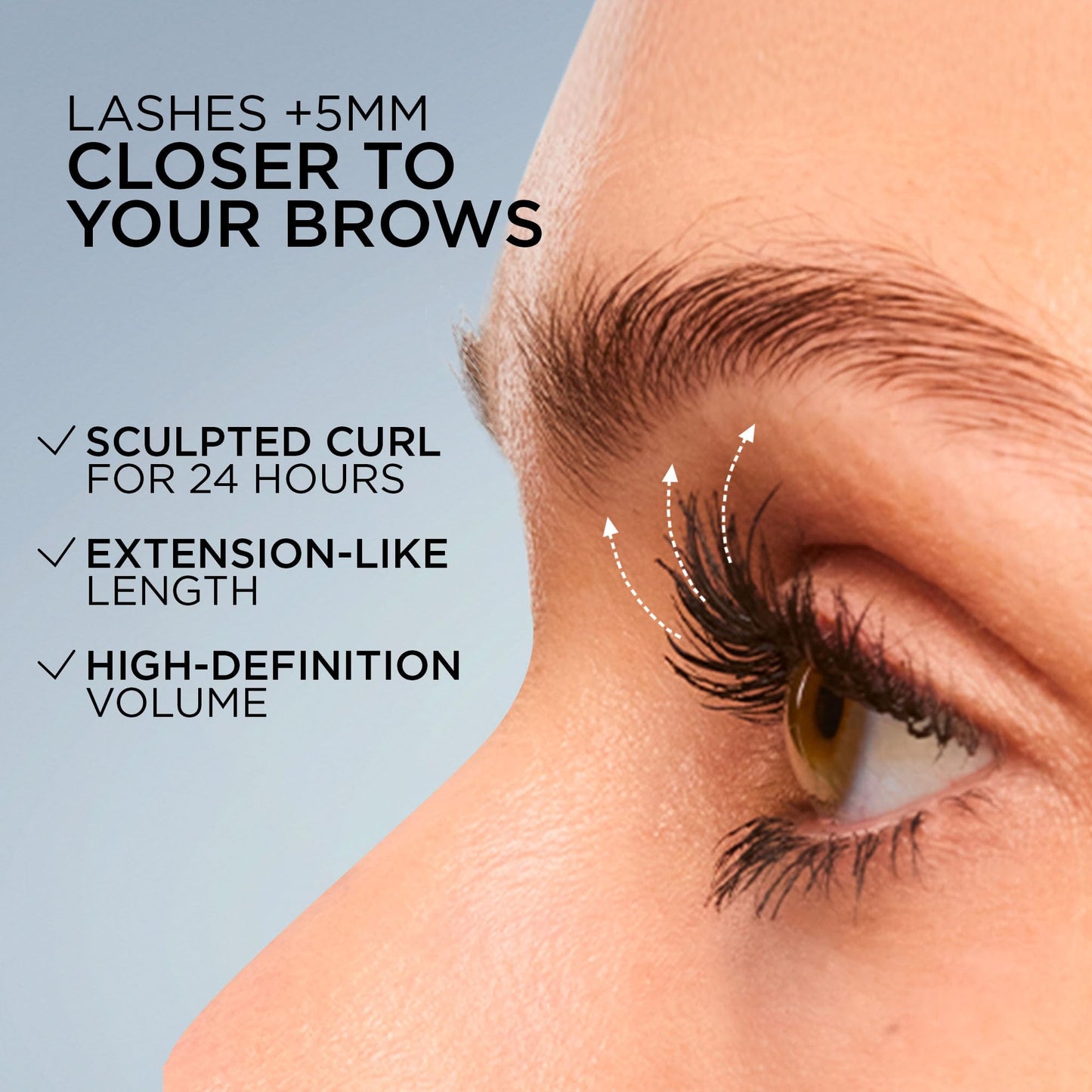 L'Oreal Paris Extensionist Mascara, Lengthening, Volumizing, and Curling Formula For a Lash Extension Eye Makeup Look, Washable Blackest Black Beauty & Personal Care L'Oreal Paris