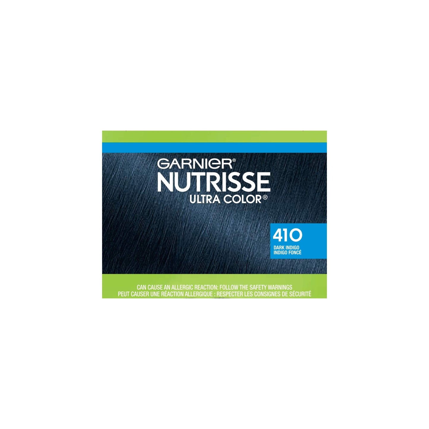 Garnier Nutrisse Ultra Nourishing Hair Color Creme with Triple Oils, Permanent Dye for 100% Gray Coverage, Blue Curaçao IN2 (Packaging may vary) Beauty & Personal Care Garnier