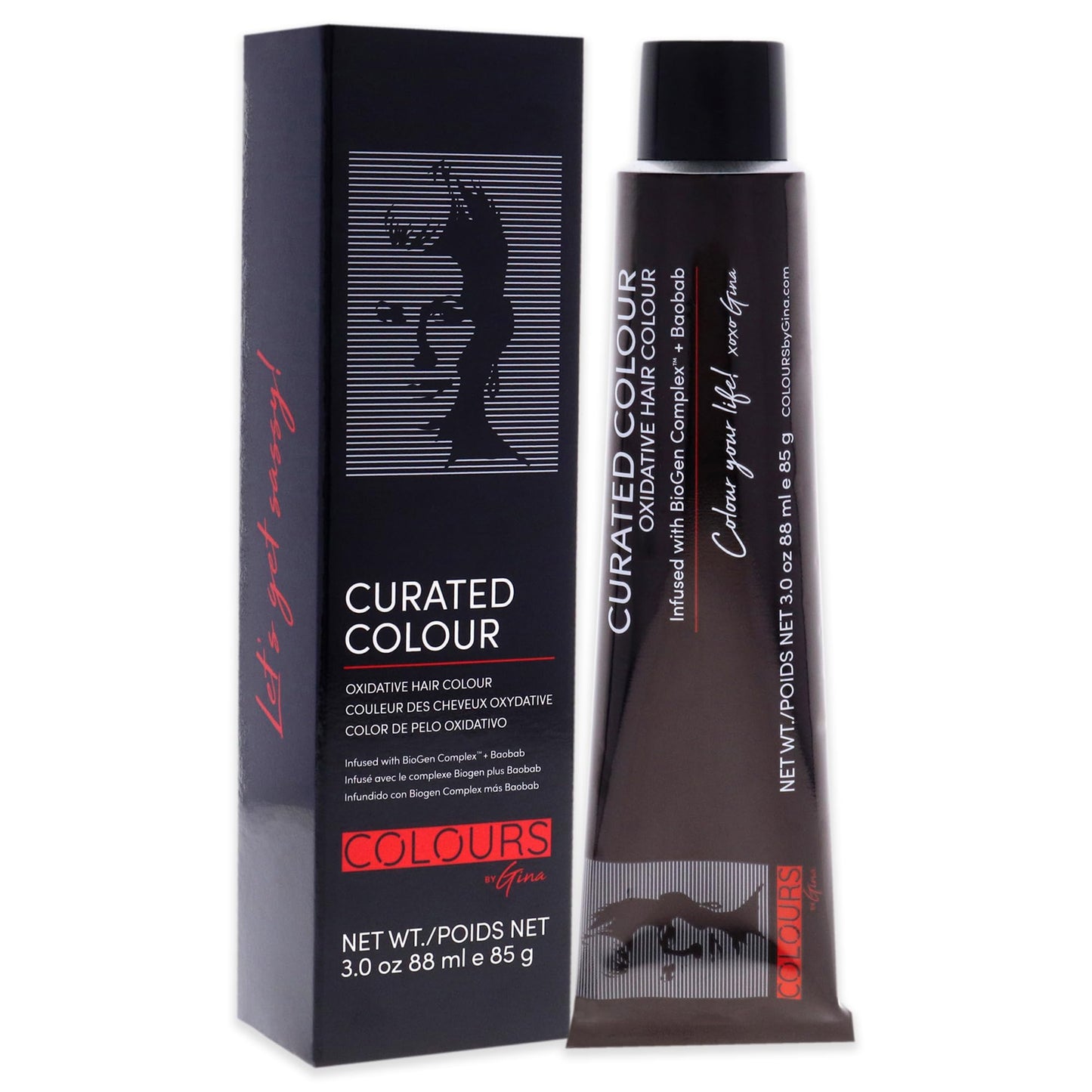 Colours By Gina Curated Colour - 5.66-5RR Intense Light Reddish by Colours By Gina for Unisex - 3 oz Hair Color Beauty & Personal Care Colours By Gina