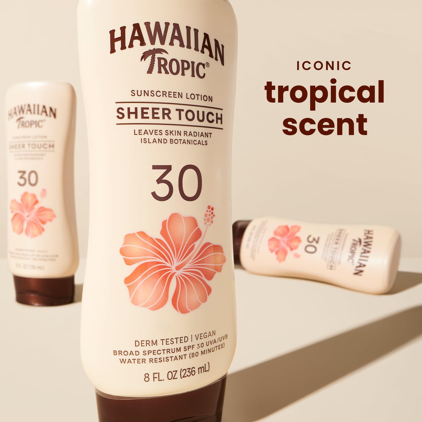 Hawaiian Tropic Sheer Touch Broad Spectrum Sun Care Lotion, SPF 30, 8 Fluid Ounce Beauty & Personal Care Hawaiian Tropic