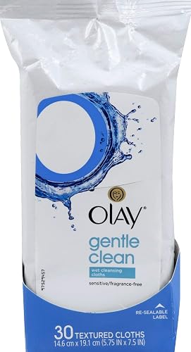 Olay Wet Cleansing Towelette - Sensitive 30 Count Beauty & Personal Care Olay