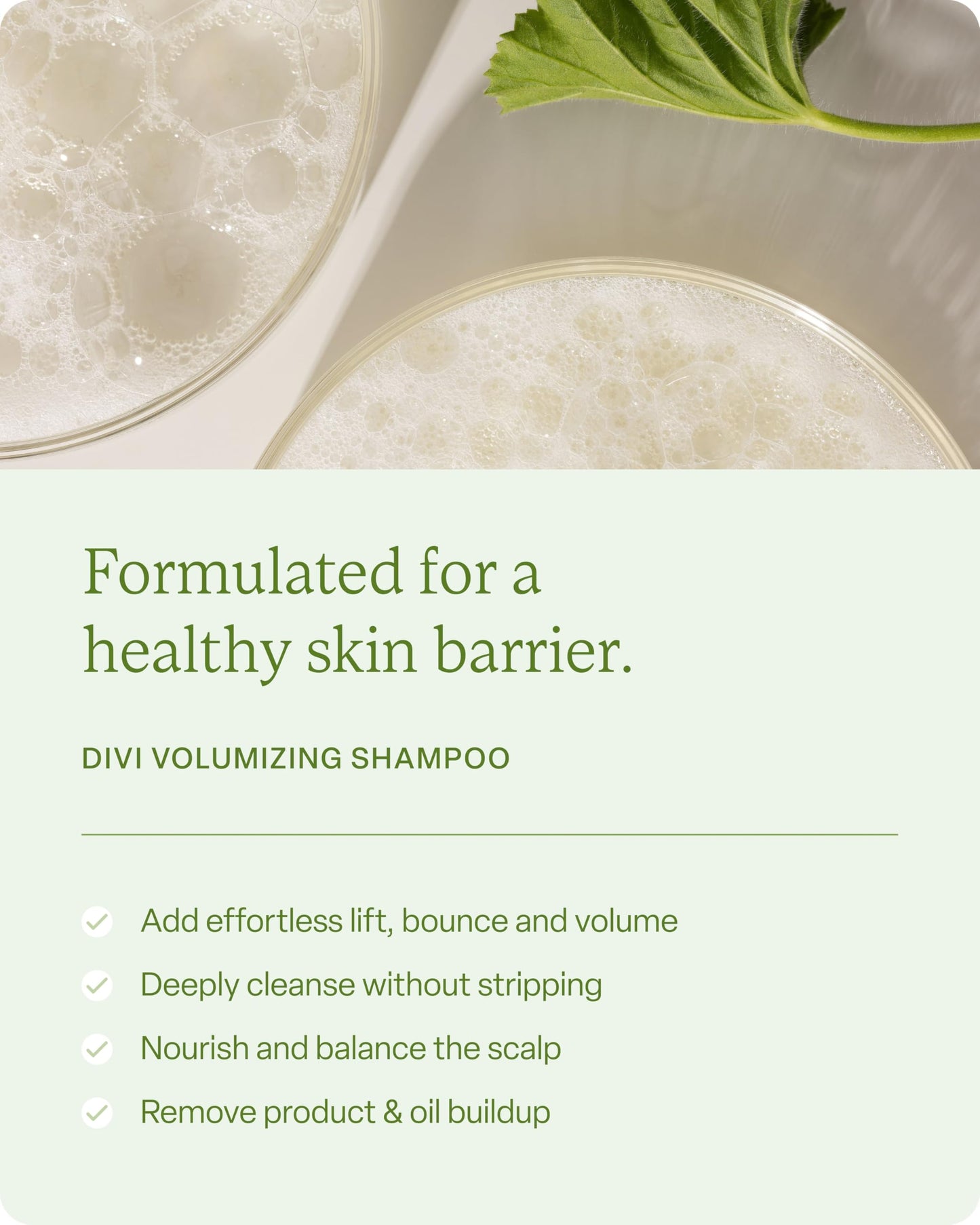 Divi Healthy Hair Goals Bundle - 30ml Hair Serum, 2 Fl Oz Volumizing Shampoo, & 2 Fl Oz Volumizing Conditioner Beauty & Personal Care divi