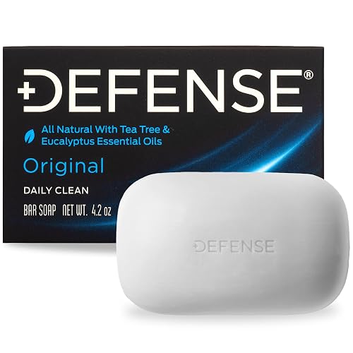 Defense Soap 4.2 Oz Bar - 100% Natural Tea Tree and Eucalyptus Oil Beauty & Personal Care Defense Soap
