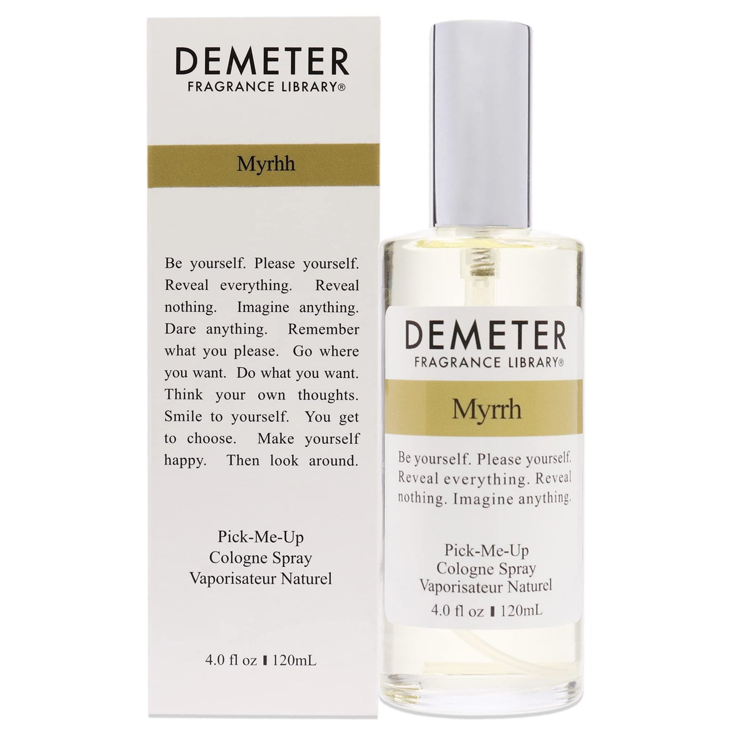 Demeter Myrhh Unisex Cologne Spray 4 oz Beauty & Personal Care DEMETER