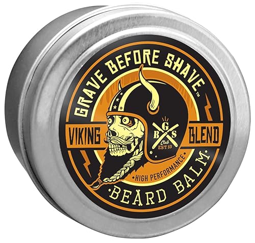 Grave Before Shave™ Viking Blend Beard Balm (2 ounce) Beauty & Personal Care Grave Before Shave
