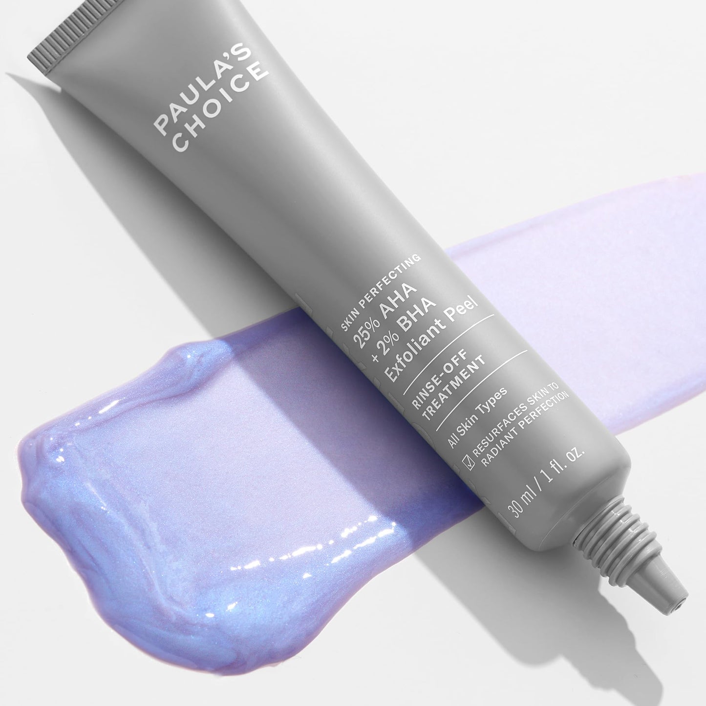 Paula's Choice Skin Perfecting 25% AHA + 2% BHA Face Exfoliant Peel, Facial Exfoliant Peel Rinse Off Treatment, All Skin Types, Fragrance-Free, 1 Oz Beauty & Personal Care Paula's Choice