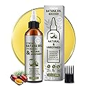 Ktintar 100% Natural Raw Batana Oil for Hair Growth, Dr Sebi Hair Growth Oil From Honduras, Thicker & Stronger Hair, Prevents Hair Loss, Eliminates Beauty & Personal Care Ktintar