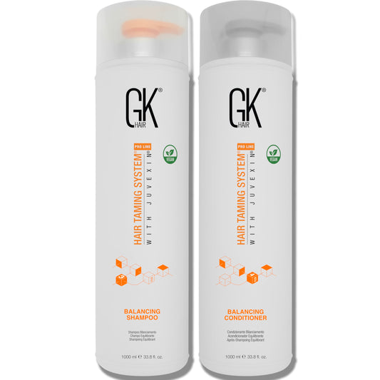 GK HAIR - Balancing Shampoo and Conditioner Set for Oily Hair, Clarifying & Refreshing Formula with Gentle Fragrance, Sulfate-Free, 72-Hour Freshness Beauty & Personal Care GK HAIR
